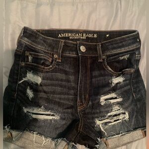 American Eagle Size 8  EUC Jean Shorts